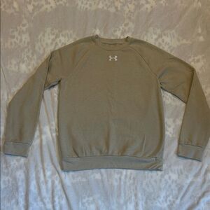 Under Armour Boy’s Tan Crewneck Sweatshirt
